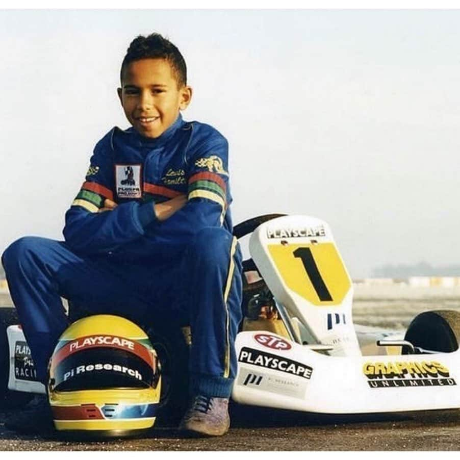 ルイス・ハミルトンさんのインスタグラム写真 - (ルイス・ハミルトンInstagram)「This was me when I was 10 after having won my first British Cadet championship. The dream was so big, fire burning so bright in my heart and spirit. I was determined to never let anything get in my way, so was my dad who made it all possible. I miss those days karting. I just want to say, dream big and never let anything stand in your way but also live in the present! Time is all we have. 🙏🏾 #nevergiveup #believe #youcan #wewinandwelosetogether」11月7日 19時33分 - lewishamilton