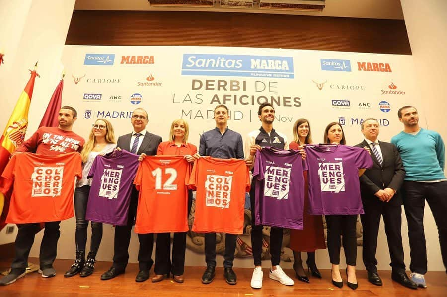 アルバロ・アルベロアさんのインスタグラム写真 - (アルバロ・アルベロアInstagram)「Ayer presentamos en el Ayuntamiento de Madrid el ‘Derbi de las Aficiones’ que se celebrará el próximo 17 de Noviembre. Este año los 10K terminarán en Neptuno y el recorrido es perfecto para disfrutar y hacer una buena marca.  Además, una vez más gracias a la @fundacionsanitas será una carrera en la que cabemos todos, apostando por el deporte inclusivo y demostrando que no hay barreras. ¡Os esperamos a todos! 🏃🏻‍♂️🏃🏼‍♀️」11月7日 19時28分 - arbeloa