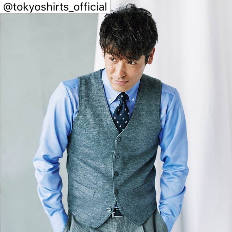 Barfout!さんのインスタグラム写真 - (Barfout!Instagram)「@tokyoshirts_official より 【東京シャツ×佐藤隆太×BARFOUT!】 俳優の佐藤隆太さんと、カルチャー誌『バァフアウト!』(@barfout_magazine_tokyo)とのコラボレーション。 佐藤さん着用のワイシャツは、最高級素材「ピマ綿」を使用しています。 上質な高級ピマ綿のしっとり柔らかい肌ざわりと高級感のある光沢が魅力的。 本格派の綿100%シャツを、ぜひお試し下さい。 全国の東京シャツ店舗・オンラインショップにて販売中。 ※取り扱い商品や在庫は店舗により異なるため、在庫の有無などは店舗まで直接お問い合わせをお願いいたします。 #佐藤隆太 #BARFOUT #バァフアウト #東京シャツ #ブリックハウス #tokyoshirts #brickhouse #シャツ工房 #ワイシャツ」11月7日 11時09分 - barfout_magazine_tokyo