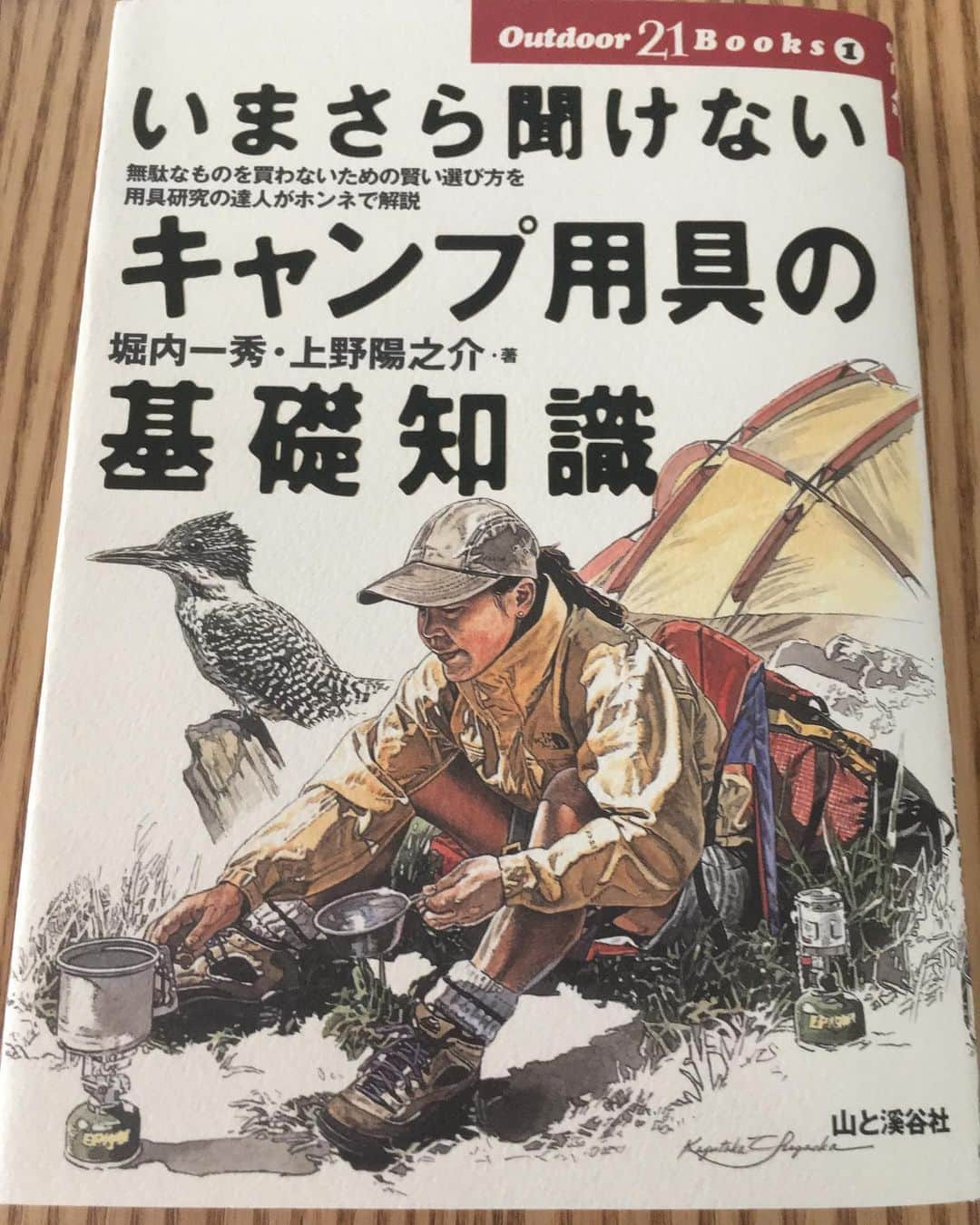 堀内敬子さんのインスタグラム写真 - (堀内敬子Instagram)「そういえば。 兄が書いた、キャンプの本がありました。  少し読んでみよう！  この前は、兄からお古のスリーピングバッグを貰って、持って行きました。  冬もキャンプ出来るのかしら。。 #キャンプ #少しずつ始める」11月7日 12時09分 - horiuchi_keiko