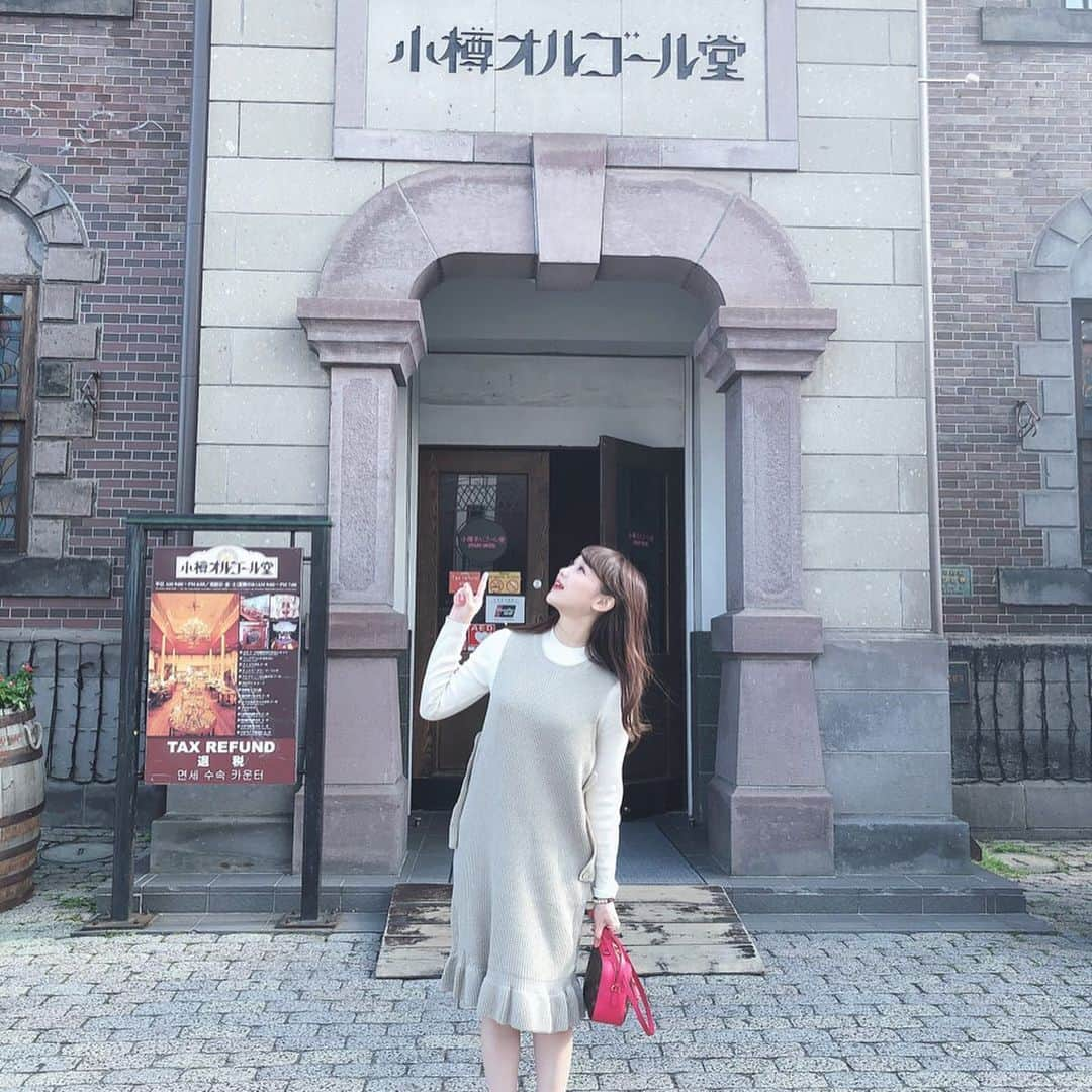 大段舞依さんのインスタグラム写真 - (大段舞依Instagram)「﻿ ﻿ 先月、北海道に行きました🦀♡ part2！﻿ ﻿ 小樽での写真スポット📷﻿ ﻿ ﻿ ﻿ #10月 #北海道 #小樽 #観光 #さっぽろ湖﻿ #小樽オルゴール堂 #小樽運河 #眩しそう﻿ #旧国鉄手宮線 #旧手宮線跡地 #part2﻿ ﻿ ﻿」11月7日 13時09分 - maichi_1004