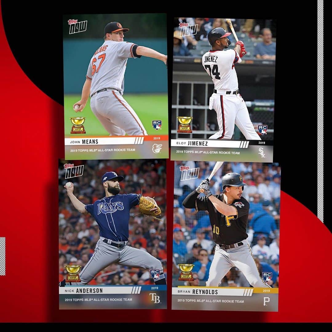 MLBさんのインスタグラム写真 - (MLBInstagram)「Who wants cards?! Like this post and comment with your ROY picks for a chance to win a @topps Rookie Cup team set. ⬇️」11月7日 13時10分 - mlb