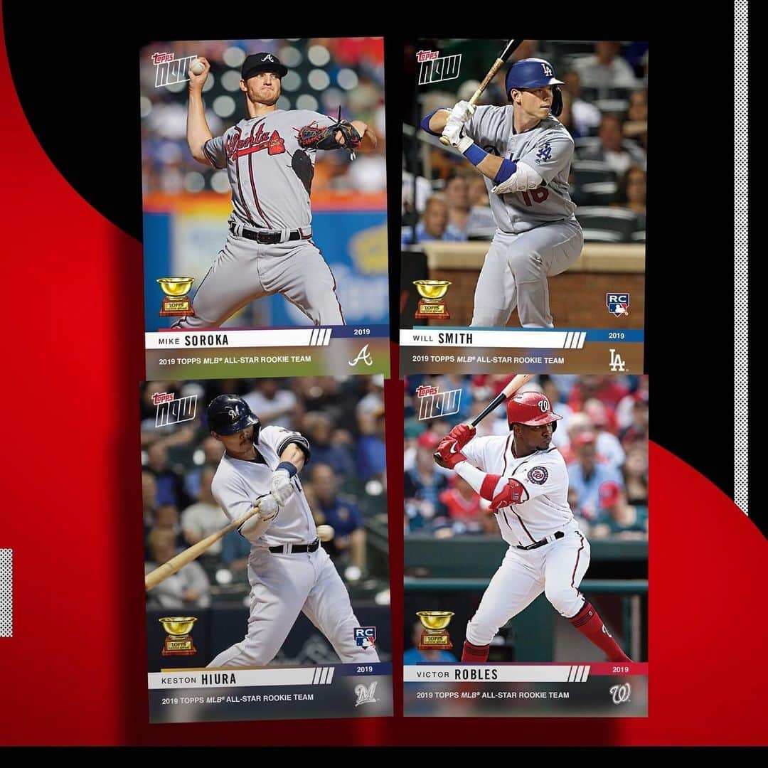 MLBさんのインスタグラム写真 - (MLBInstagram)「Who wants cards?! Like this post and comment with your ROY picks for a chance to win a @topps Rookie Cup team set. ⬇️」11月7日 13時10分 - mlb