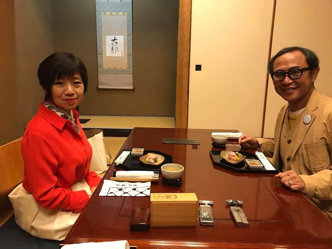 のインスタグラム：「#長谷川祐子先生 #味の手帖 #とーやまの昼膳放談 #辻留　誠に密度濃く納得しきり。知識や思考を正確に上質に伝える術がすごい。」