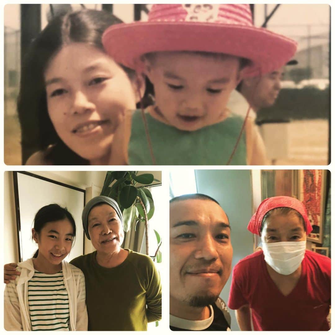 のインスタグラム：「発見から約2年、今月の検査の結果母の抗がん剤投与が終了となりました。皆さまから温かいメッセージなどいただきました事心より感謝します。今後は再発に気をつけた生活を見守りつつよりもっと親孝行できるように自分も頑張りたいと思います。 あらためてみなさまよろしくお願いいたします。  p.s. がん闘病されてるご家族の皆さまに心からエールを、そして治療の成功と不安からの解放をお祈りいたします。」