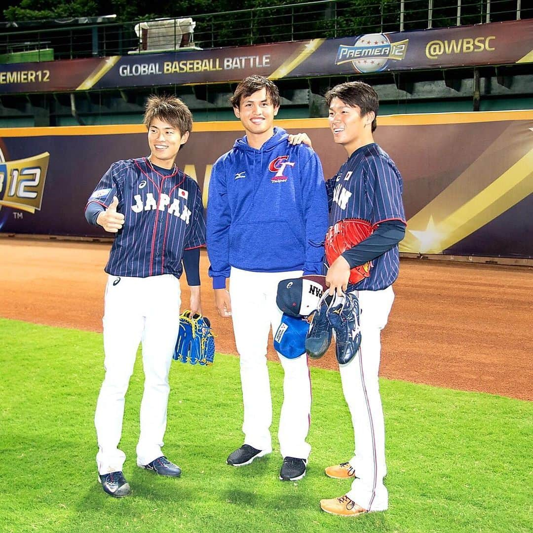 オリックス・バファローズさんのインスタグラム写真 - (オリックス・バファローズInstagram)「#山岡泰輔 #張奕 #山本由伸 #WBSCプレミア12 #Bs2019 #buffaloes #baseball #ORIX #プロ野球」11月7日 16時39分 - orix_buffaloes