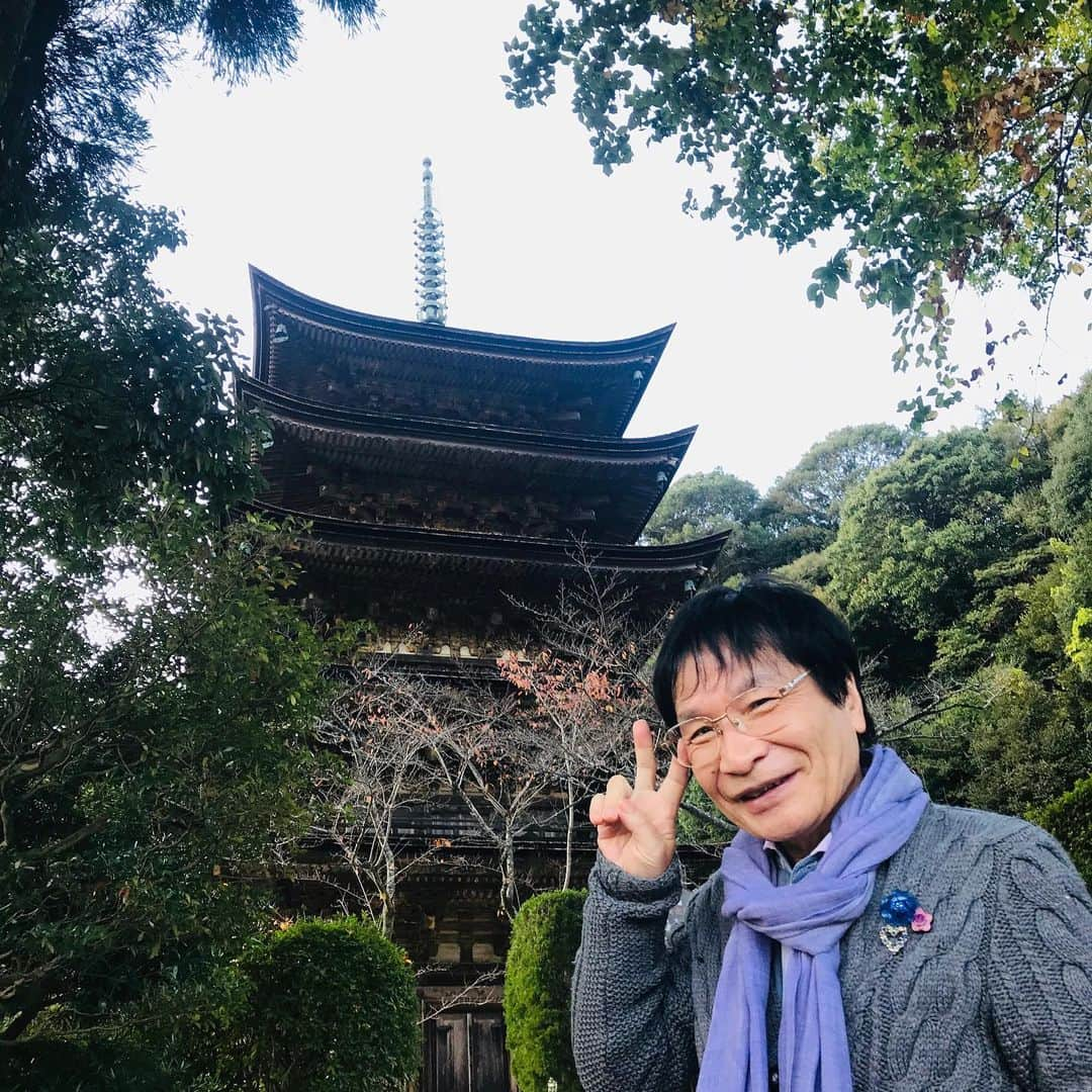 尾木直樹さんのインスタグラム写真 - (尾木直樹Instagram)「山口の日本三大五重の塔瑠璃光寺 - #山口県#山口市#日本三大五重の塔#瑠璃光寺#法隆寺#厳か#大好き💕#国宝」11月7日 16時56分 - oginaoki_ogimama