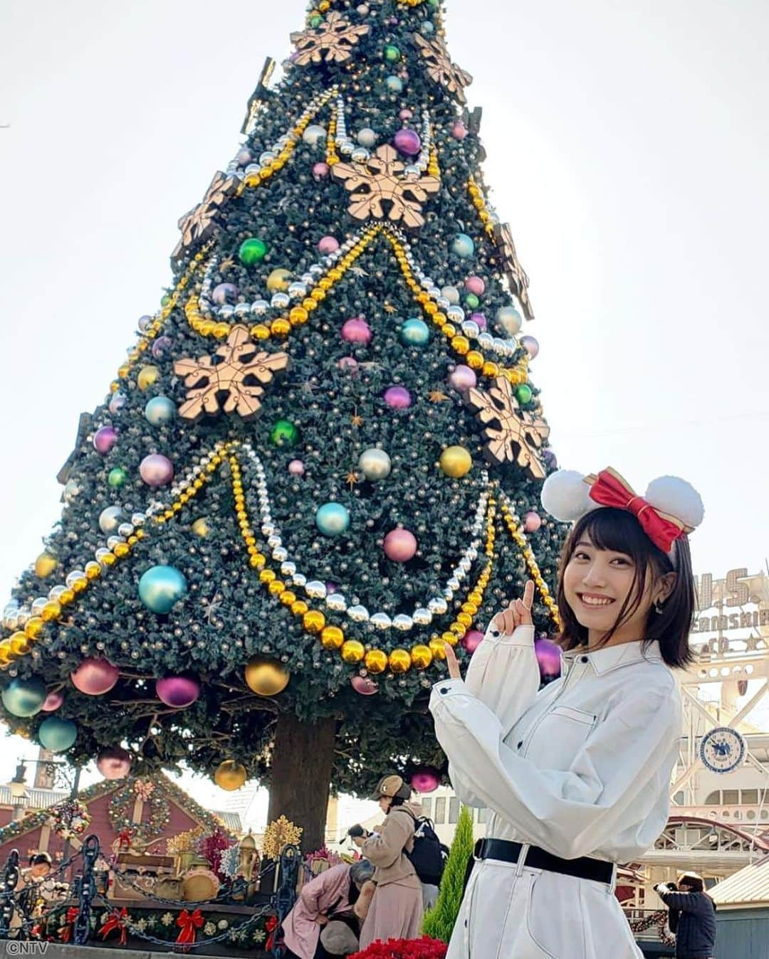 ZIP!さんのインスタグラム写真 - (ZIP!Instagram)「🎄🏰ディズニークリスマス✨スタート🎉 . #明日のZIP! #流行ニュースキテルネ! #ディズニー #クリスマス #ディズニークリスマス #喜多乃愛 #ZIP!」11月7日 17時51分 - ntvzip