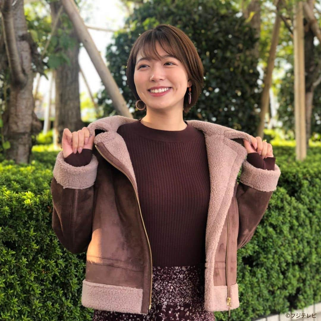 フジテレビ「めざましテレビ」さんのインスタグラム写真 - (フジテレビ「めざましテレビ」Instagram)「11月7日（木）きょう何着て行く？ ・ ファッション雑誌CanCamとコラボした お天気コーナー「きょう何着て行く？」 阿部華也子ちゃんの毎日のコーデを紹介♪ ・ 【きょうのコーデ】 コート→#JILLbyJILLSTUART 2万1000円 ニット→#JILLbyJILLSTUART 7700円 スカート→#JILLbyJILLSTUART 1万0400円 靴→#CHARLESandKEITH 7９00円 ピアス→#ROPEPICNIC 1200円 ・ 【コーデのポイント】  ココアブラウンとボルドーで流行のワントーン風コーデ🍫 ムートン調コートや花柄スカートなど 異素材と柄を組み合わせることで立体感のある 着こなしに仕上がりますよ👗✨ ・ #めざましテレビ #きょう何着て行く？ #阿部華也子 #今日のコーデ#コーデ #CanCam #今日のファッション#ootd #きょう何着て行く？は月〜金朝6時22分ごろ放送！」11月8日 5時13分 - mezamashi.tv