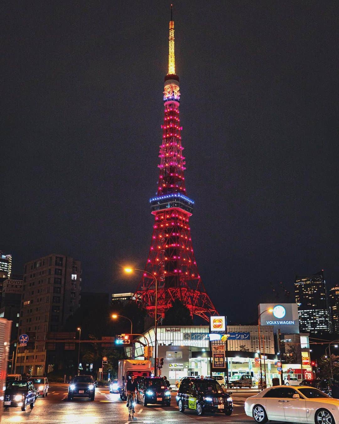 masayaさんのインスタグラム写真 - (masayaInstagram)「今夜から新色ライトアップ Tokyo Tower Tonight ”Infinity Diamond Veil” #Tokyo #Tokyonight #Tokyonightview  #Japan #東京タワー」11月7日 20時33分 - moonlightice