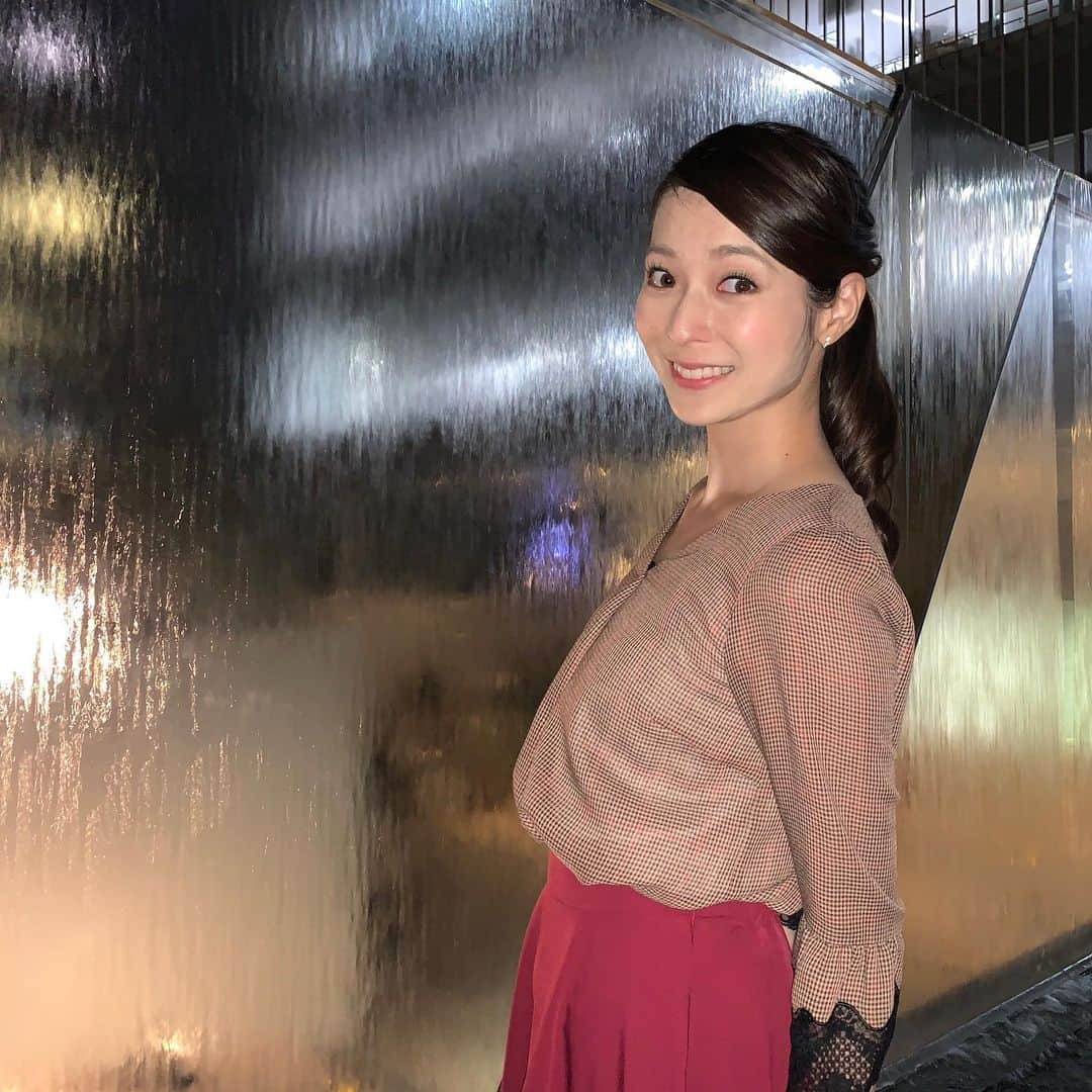 住田紗里さんのインスタグラム写真 - (住田紗里Instagram)「今日もアベマ倍速ニュース、ありがとうございました！ けやき坂のイルミネーション、始まっているかな〜と思ったらまだだったので、会社の滝前広場で。  #アベマ倍速ニュース #倍速ニュース #AbemaNews #Abema 今日も#コメントありがとうございました #滝前広場 #テレビ朝日 #テレ朝 #アナウンサー #住田紗里」11月7日 21時13分 - sarisumita_ex