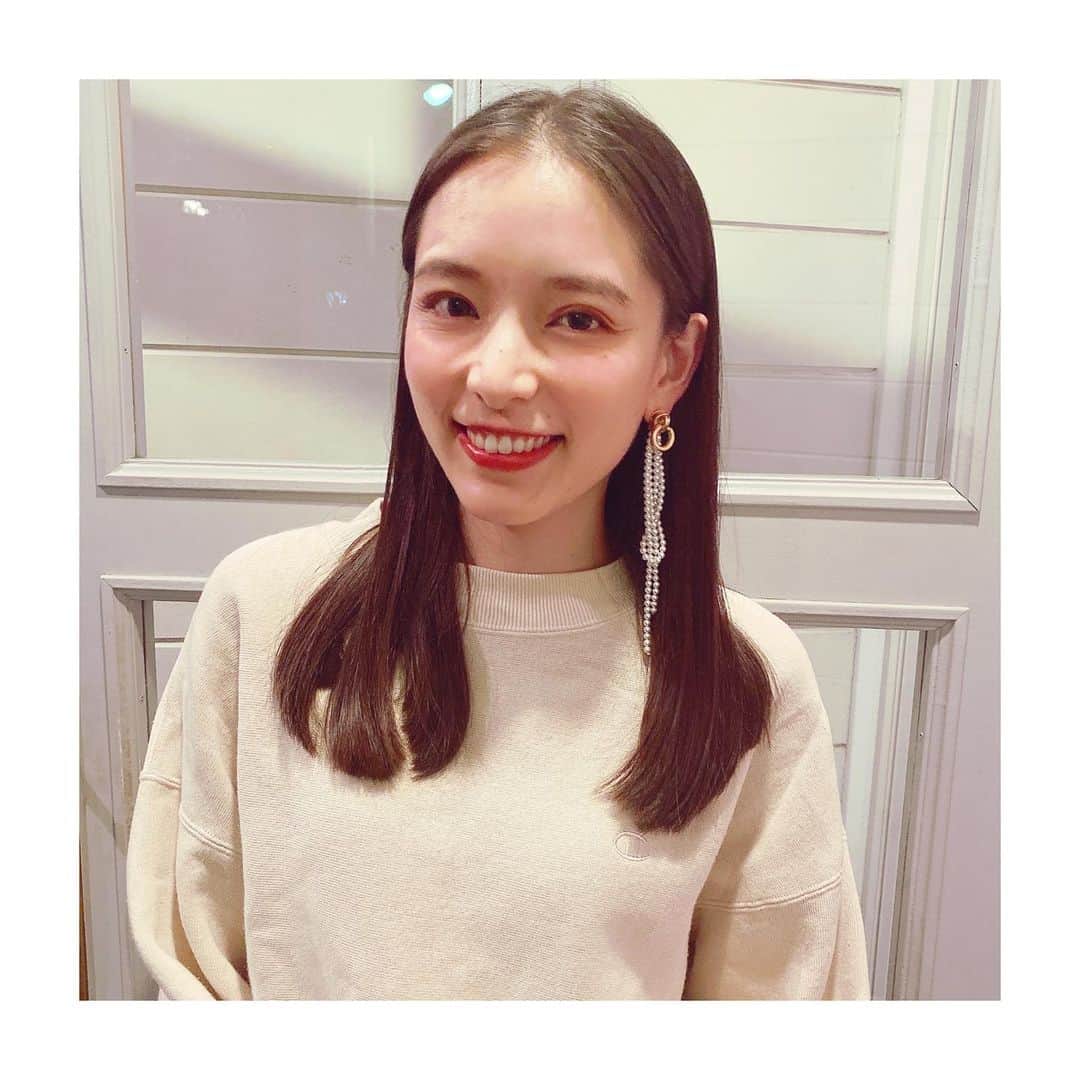 のインスタグラム：「✂️ @garland_tokyo でメンテナンス してきたよ〜〜💇‍♀️ @yuumakiiii いつもありがとう♡ @garland.sakaki にも久々会えて嬉しかった〜🙌！ #garland #garlandtokyo #💇‍♀️ #✌️」