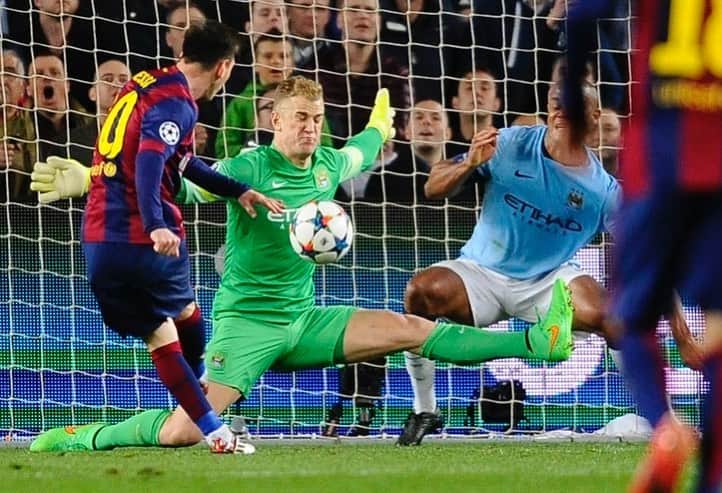 ジョー・ハートのインスタグラム：「@kylewalker2 has inspired a champions league tbt.. what a man 🧤」
