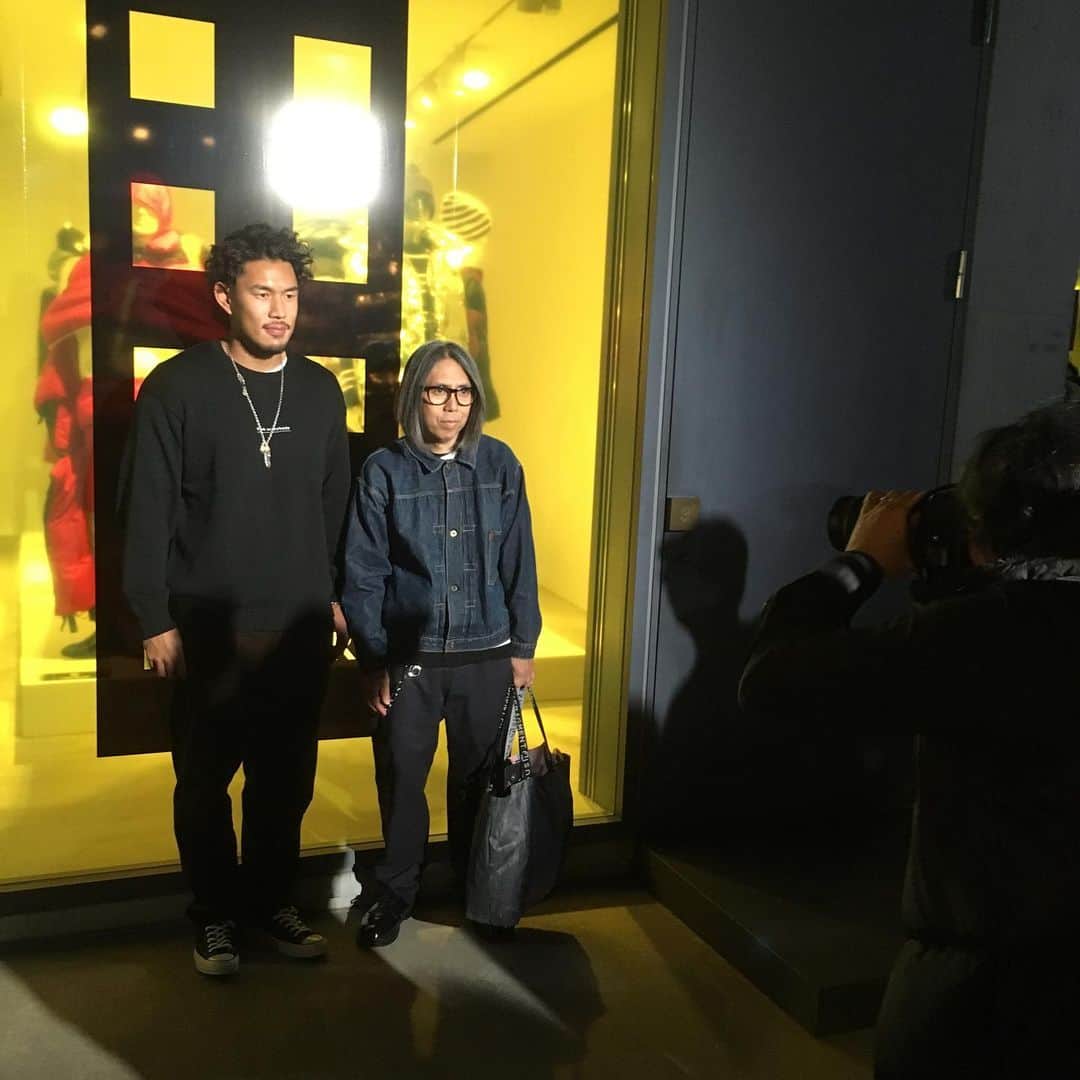 山中亮平のインスタグラム：「モンクレールのレセプションに呼んで頂きました！ ありがとうございました！ @moncler  @fujiwarahiroshi  #moncler  #monclergenius  #fragmentdesign  #hiroshifujiwara」