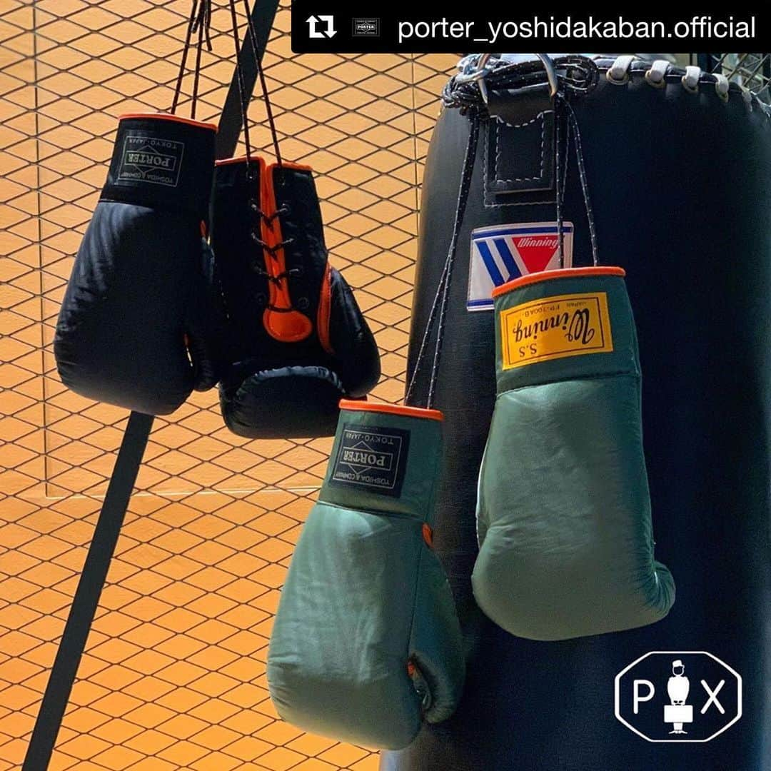 宇野薫さんのインスタグラム写真 - (宇野薫Instagram)「吉田カバンとウイニング！！！ #Repost @porter_yoshidakaban.official with @get_repost ・・・ Winning×PORTER ’Boxing gloves’ PX exclusive  #ポーター #吉田カバン＃porter #yoshidakaban #porteryoshidan#madeinjapan #porterexchange #px #japan #tokyo #shibuya #tanker #concept #shop #newopen #black #green #gray #orange #ma1 #military #special #collaboration #boxing #gloves #winning #ウィニング #8oz #井上尚弥 #naoyainoue」11月8日 0時05分 - caoluno