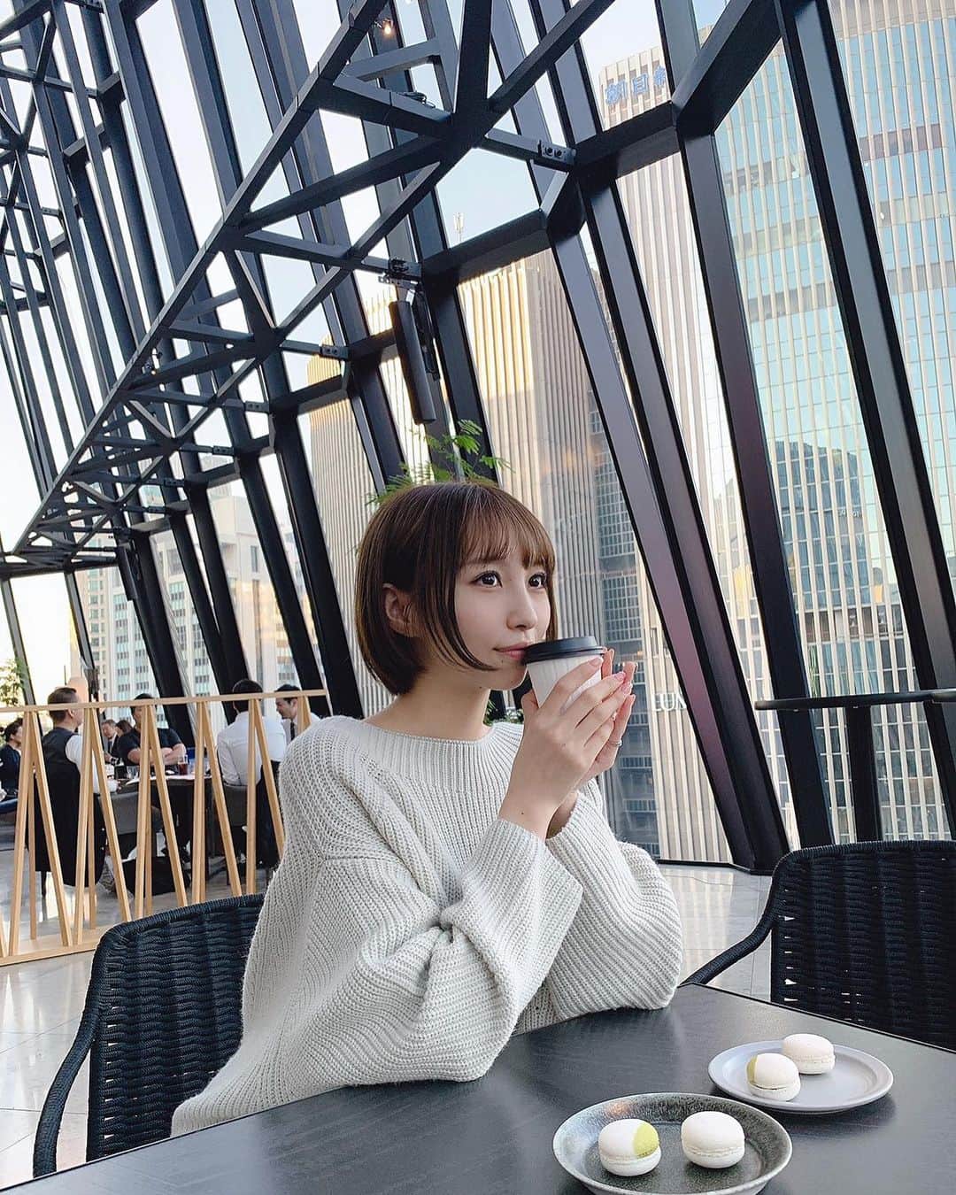 のインスタグラム：「#ショートボブ♡」
