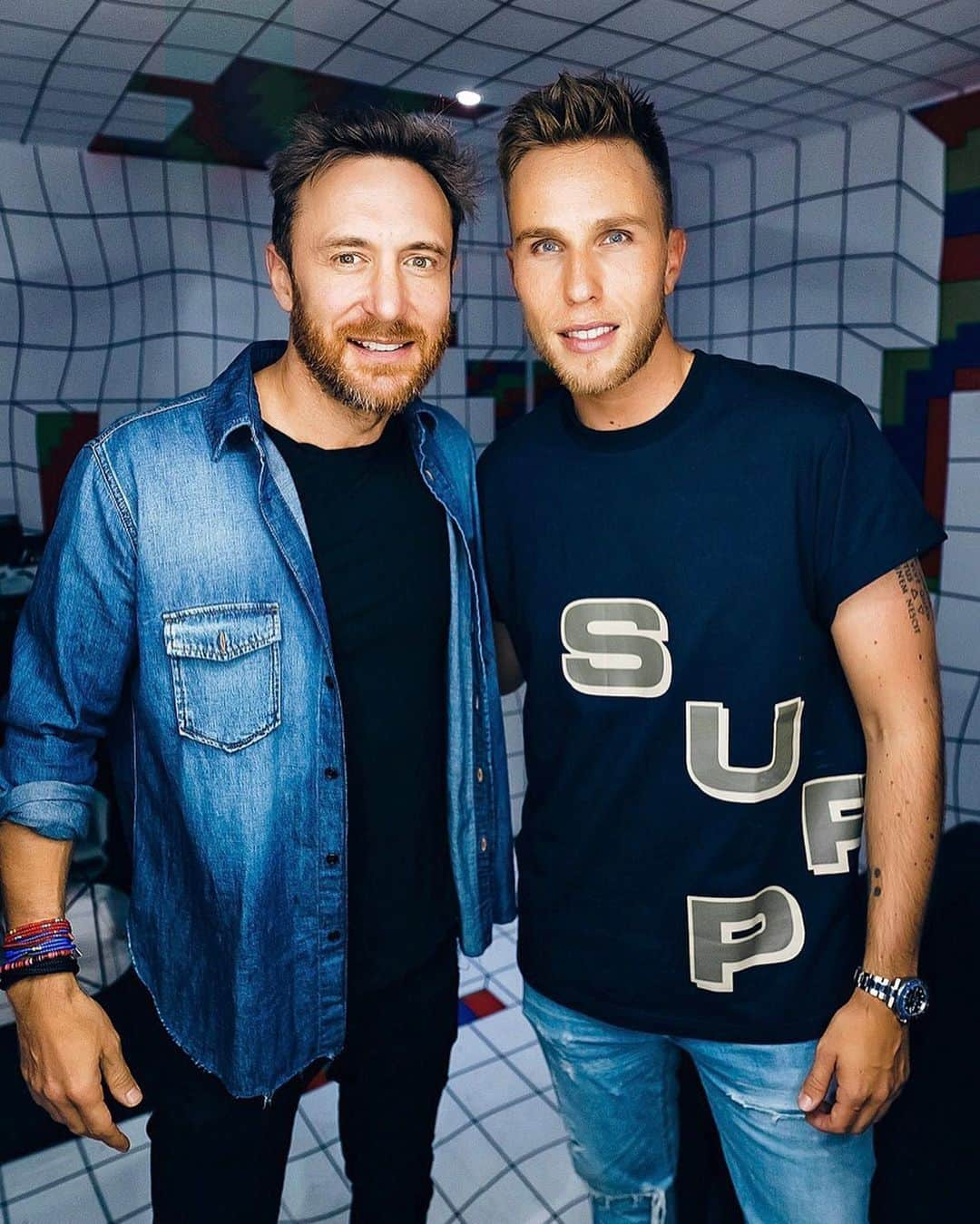 ニッキー・ロメロさんのインスタグラム写真 - (ニッキー・ロメロInstagram)「Happy bday to my brother @davidguetta ! So many memories and things I have to thank you for, swipe for memory lane 👉🏼」11月8日 5時57分 - nickyromero