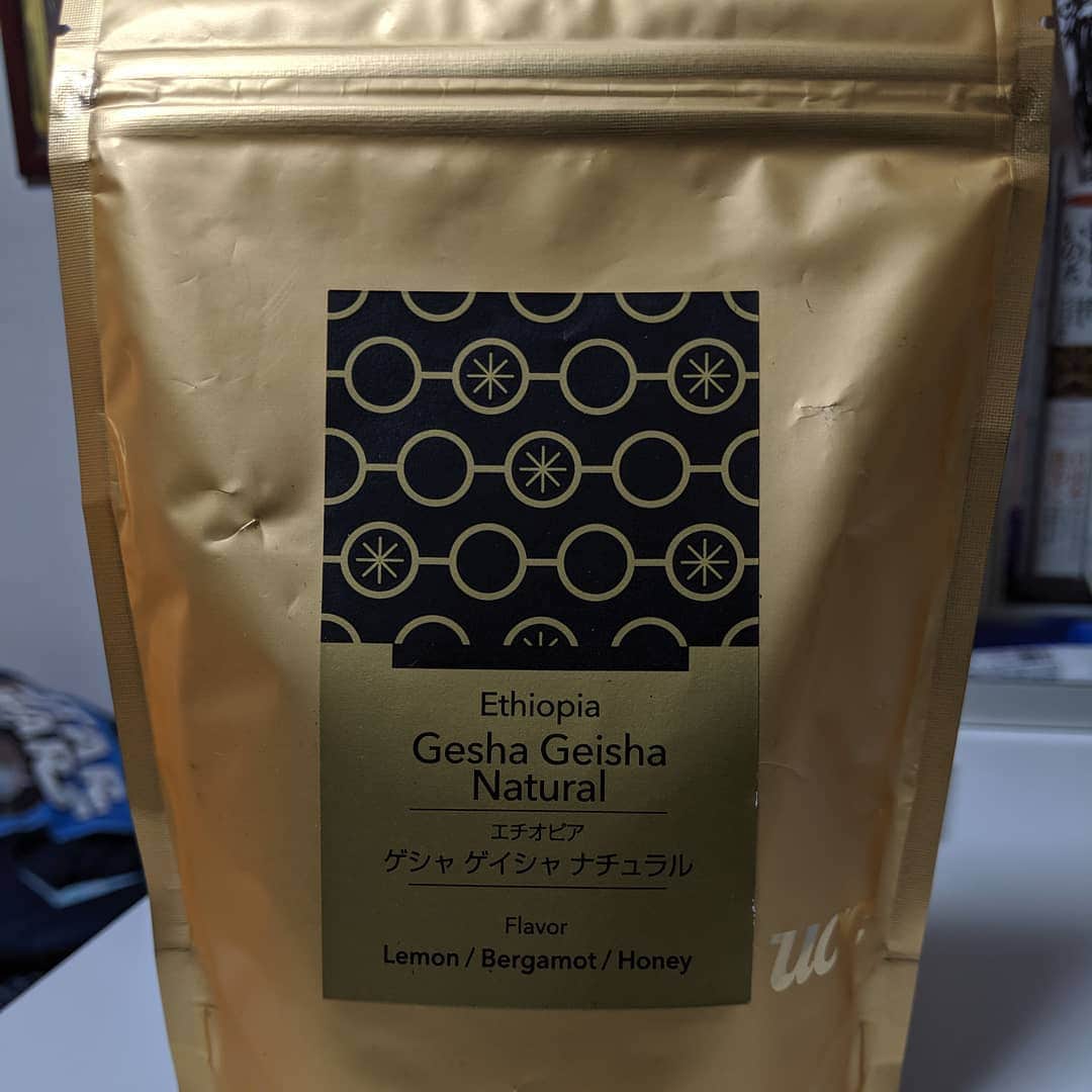 為末大のインスタグラム：「Geishaもらいました。　#geishacoffee coffee」