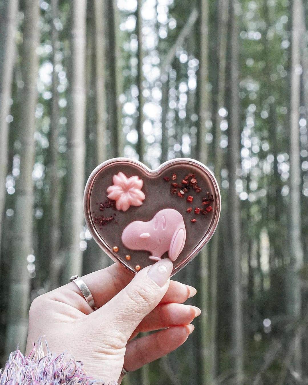 Manamiのインスタグラム：「🎋🎋🎋🎋 SNOOPYのチョコレートSHOPがあって 可愛くて買っちゃった🍫💓💓💓 #snoopy」