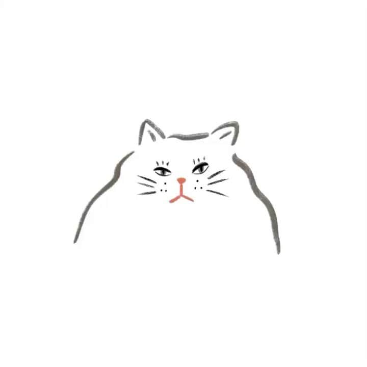 Apricots Artのインスタグラム：「Happy Friday🐈 . Illusted by Yuri #apricotsart」