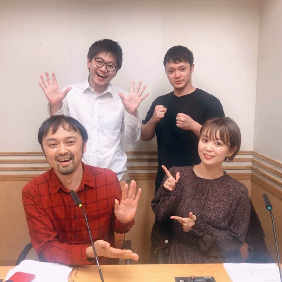 井口裕香さんのインスタグラム写真 - (井口裕香Instagram)「📻 2019年11月8日(金)【RADIO UNOZERO】 本日のウノゼーロは、、、 「ラジオ大好きライターがレコメンド！日本全国のオススメラジオ特集！」」 ゲストにラジオコラムニスト、やきそばかおるさんをお迎えして「全国のラジオ」を大特集！ 改めてラジオの魅力を再確認、そして再発見することができました！ やきそばさんオススメの壇蜜さんのラジオ…聴いてみよう…😳💓 そしてわたしはもっとホテイソンに対してＳっ気を出していこう…！ . . さあて💁🏻‍♀️ 次回のウノゼーロは、、、 「空想都市へ行こう！空想地図マニアの世界！」 空想地図マニアの今和泉隆行さんをお迎えしてお届け！ 空想地図って、なんぞ！？🗺 来週もどうぞ、おたのしみに〜〜！！ メールは uno@joqr.net まで ✩°｡ #UnoZero #joqr #文化放送 #東京ホテイソン #東京ホテイソンたける くん #東京ホテイソンショーゴ くん #グレープカンパニー #radio #radiko  #periscope #ペリスコープ #やきそばかおる さん #空想地図 #今和泉隆行 さん」11月8日 23時50分 - ooo31_iguchiyuka_31ooo