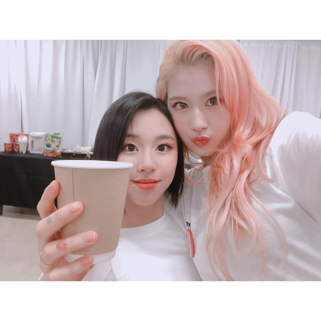 TWICEさんのインスタグラム写真 - (TWICEInstagram)「Day1 with 둡챙👭💜」11月8日 15時08分 - twicetagram