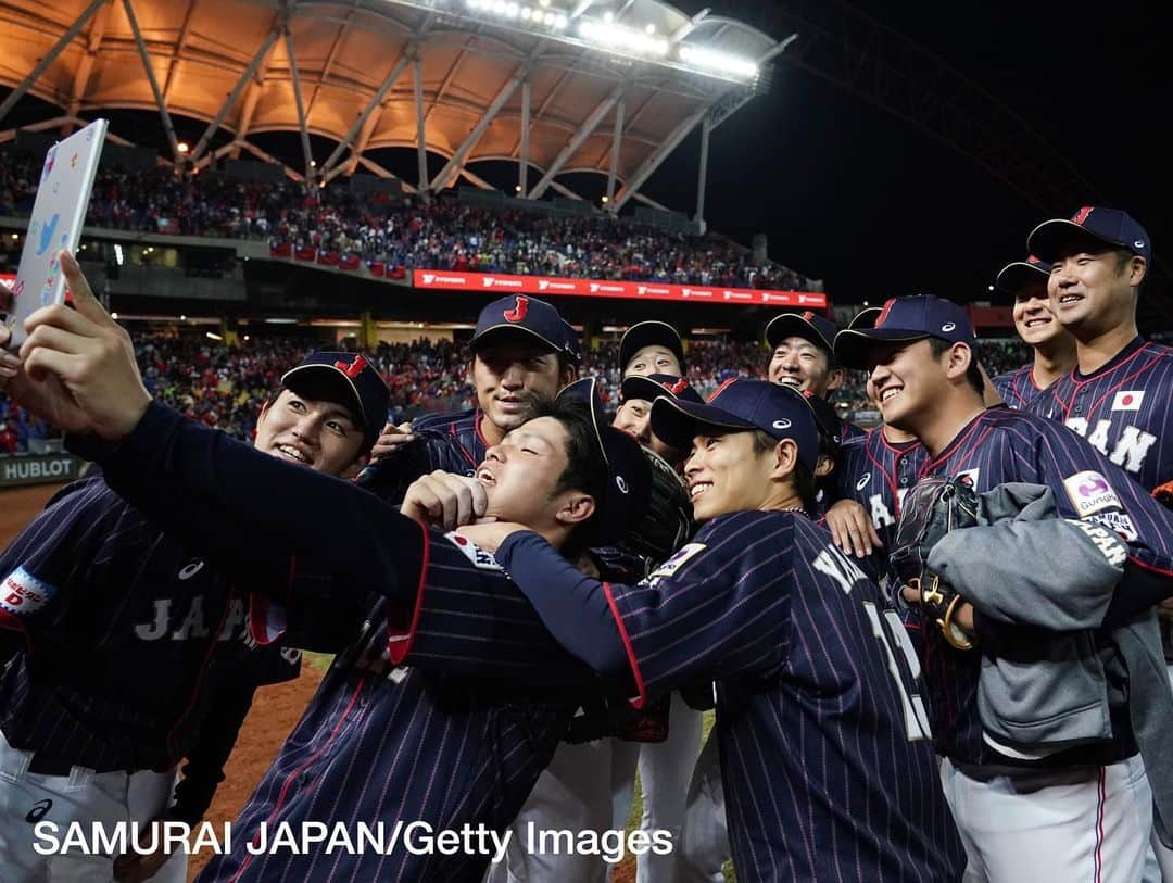 福岡ソフトバンクホークスさんのインスタグラム写真 - (福岡ソフトバンクホークスInstagram)「#samuraijapan #侍ジャパン #wbscpremier12 #wbscプレミア12 #鷹侍 #松田宣浩 #嘉弥真新也 #甲斐拓也 #高橋礼 #周東佑京 #甲斐野央 #softbankhawks #ホークス #奪sh」11月8日 16時40分 - softbankhawks_official