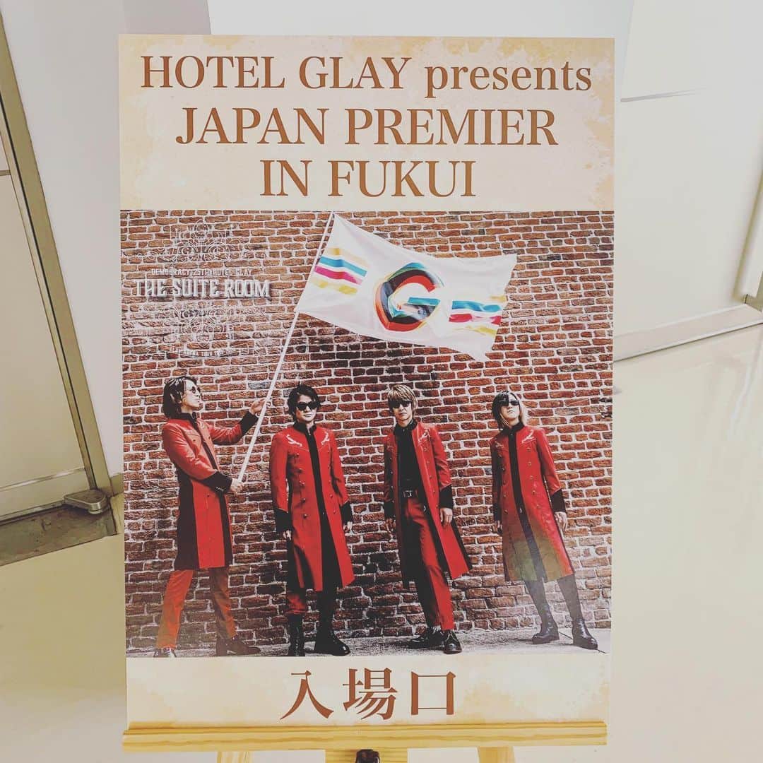 GLAYさんのインスタグラム写真 - (GLAYInstagram)「HOTEL GLAY presents「JAPAN PREMIER IN FUKUI」開催中！ #GLAY #HOTELGLAY #HAPPYSWING」11月8日 16時37分 - glay0525_official