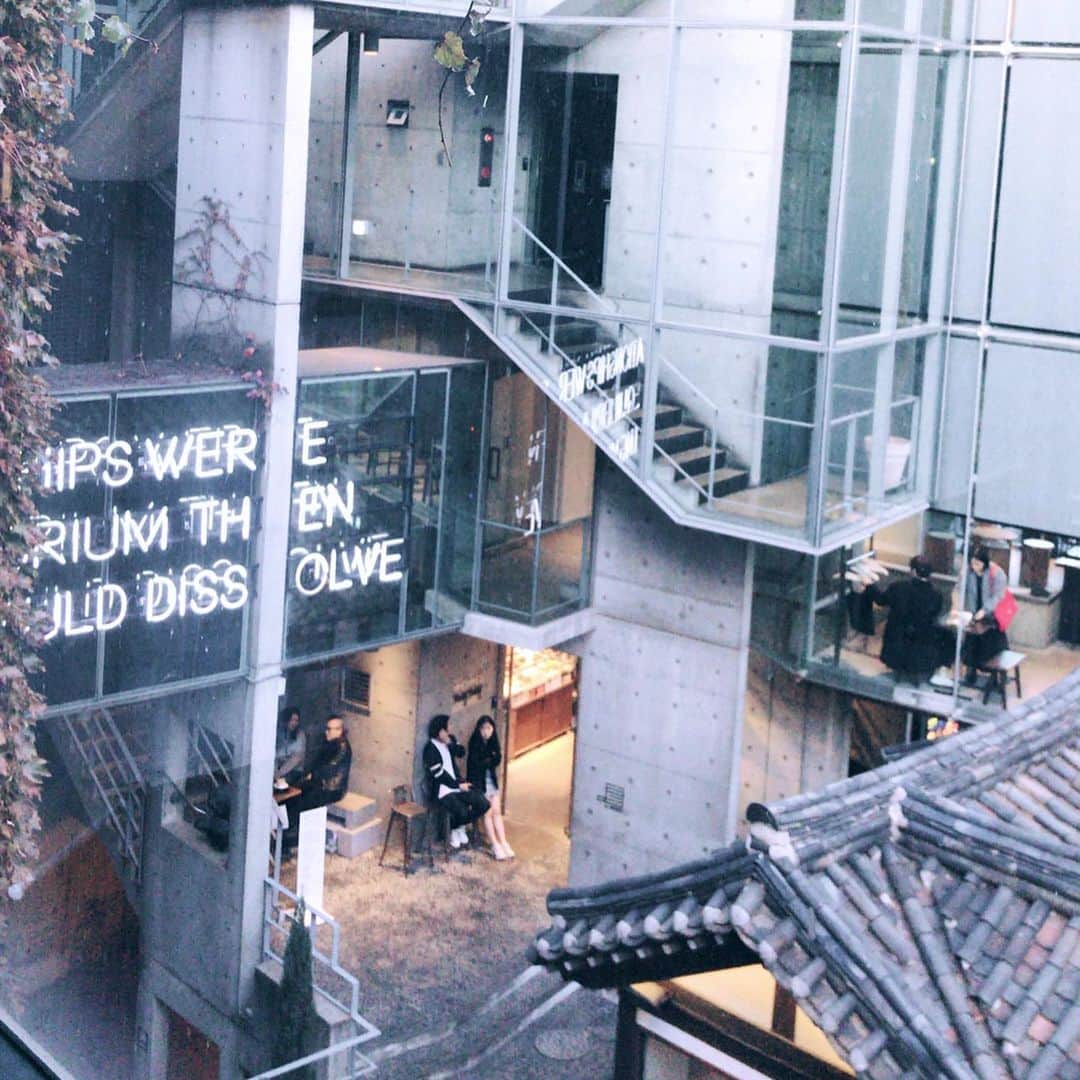 大原海輝さんのインスタグラム写真 - (大原海輝Instagram)「サムスン美術館リウムへ🇰🇷 ㅤㅤㅤㅤㅤㅤㅤㅤㅤㅤㅤㅤㅤ ㅤㅤㅤㅤㅤㅤㅤㅤㅤㅤㅤㅤㅤ 韓国国内最大の民間美術館で韓国国宝級の文化財や国内における近現代美術など、1万500点から選りすぐりの作品を集められている！ また建物の設計には世界的に有名な３人の建築家が８年という長い歳月をかけて作られたみたい✞✞✞ ㅤㅤㅤㅤㅤㅤㅤㅤㅤㅤㅤㅤㅤ ㅤㅤㅤㅤㅤㅤㅤㅤㅤㅤㅤㅤㅤ 建物の美しさもさながら、美術品も個性的でアトラクション的な感覚でArtと同じ空間に入れるArt作品みたいな建物でした。韓国に行ったら是非　⍣ ㅤㅤㅤㅤㅤㅤㅤㅤㅤㅤㅤㅤㅤ」11月8日 17時33分 - umichan1015