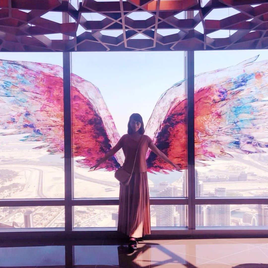 白井美帆さんのインスタグラム写真 - (白井美帆Instagram)「イッテQでデビィ夫人たちが飛んでた世界一高いタワー #burjkhalifa  828m❤︎❤︎」11月8日 17時47分 - shirai_miho77