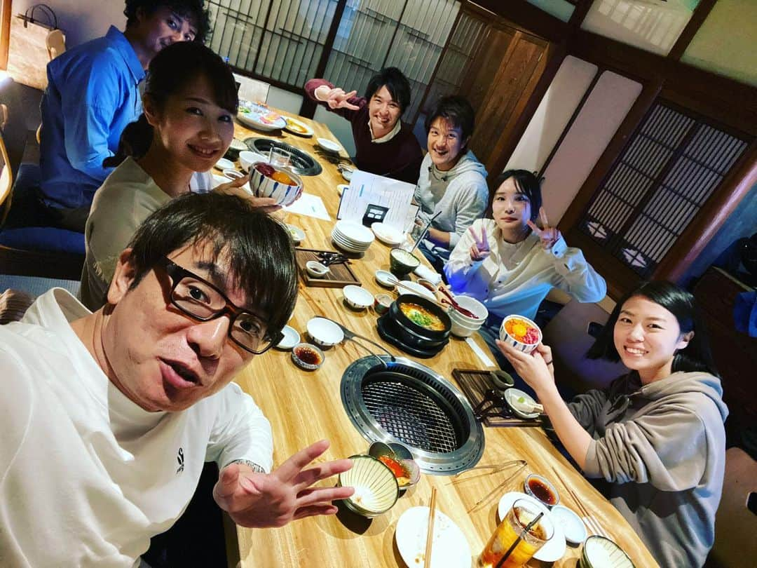 濱口優さんのインスタグラム写真 - (濱口優Instagram)「#デルサタ #デルサタ11 #お食事会 #まぼたん #焼肉 #美味しかった　〜😆😆😆」11月8日 20時00分 - hamaguchi_masaru