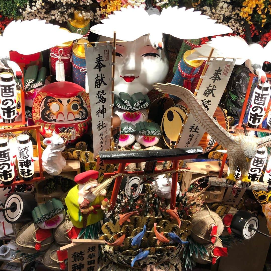五箇公貴さんのインスタグラム写真 - (五箇公貴Instagram)「やっとたどり着いたー！ #一の酉　#大鳥神社」11月8日 21時37分 - kimitakagoka