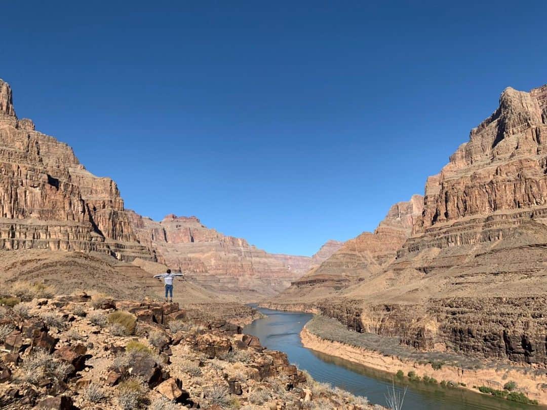 のインスタグラム：「Grand Canyon 自然のパワーをもらってきました。 本当にすごかった。 #グランドキャニオン#ラスベガス#grandcanyon#lasvegas」