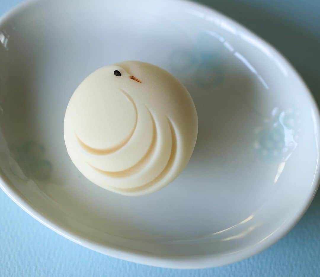 Toru Tsuchieさんのインスタグラム写真 - (Toru TsuchieInstagram)「今日の和菓子はねりきりで作った宮の鳩です。 ねりきりとは白餡に餅や芋を混ぜて作った和菓子で 茶道 で使われる「主菓子」の一種です。 撮影 用に作成しました。  フェイスブックページのいいね！もよろしくお願いします。 https://www.facebook.com/shishisu/ Today's wagashi is pigeon with Nerikiri. The Nerikiri is the material of wagashi made by mixing the rice cake and yam in white bean. Is a kind of "Jounamagashi" as used in the tea ceremony. The sweets I've made for the shooting. #福泉堂  #和菓子  #楽しい #funny #my_eos_photo #出雲  #swag #カメラ好きな人と繋がりたい  #写真好きな人と繋がりたい　 #model #life #可愛い #Japan #wagashi  #جميل #кондитер #ファインダー越しの世界 #日本 #work #撮影 #happy #Mignon  #igfood #lifestylenipponpic #photooftheday #เค้ก #sweets #торт #yummy」11月9日 8時36分 - choppe_tt