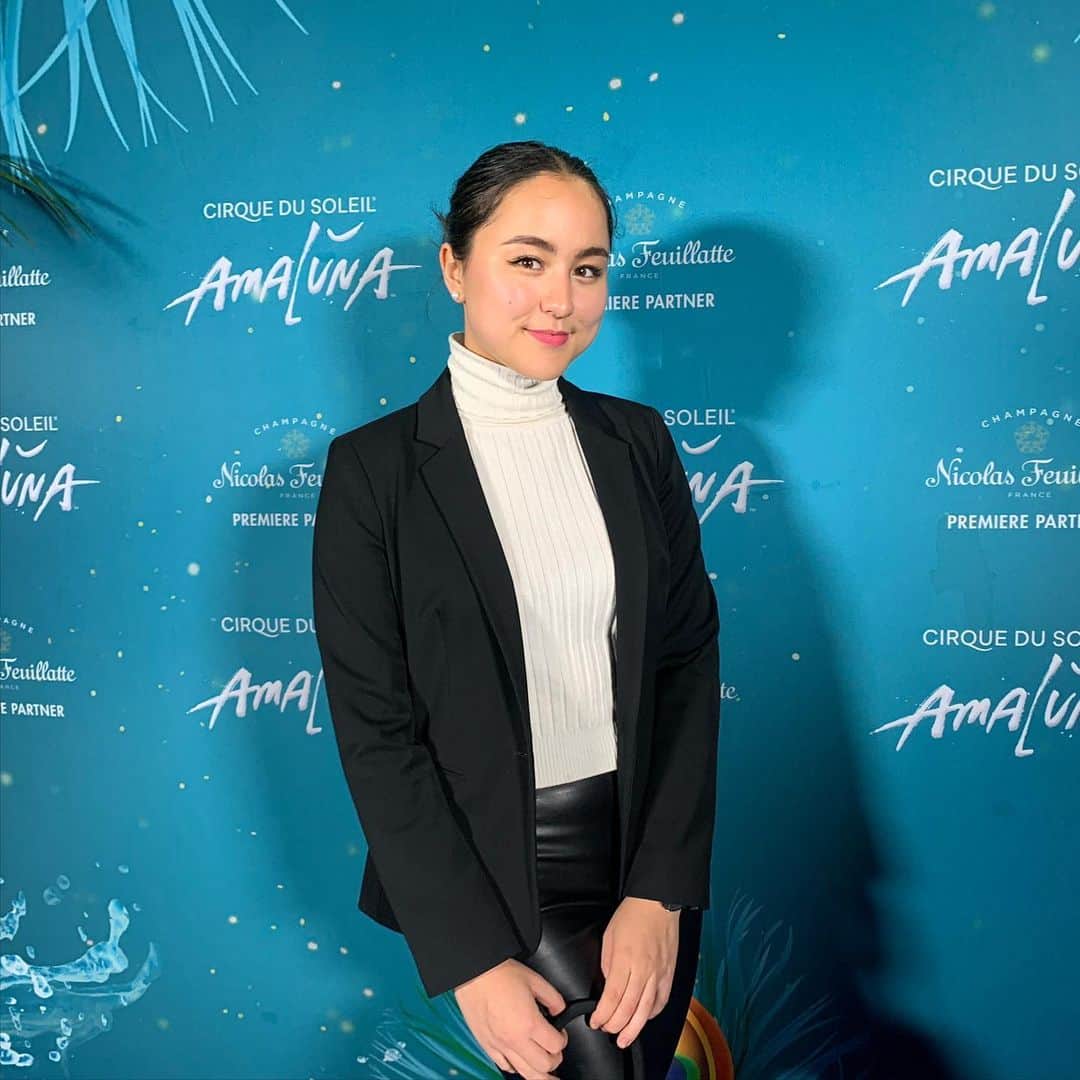 ミコ・フォガティのインスタグラム：「Had such an amazing experience at @cirquedusoleil #Amaluna 😍 Thank you so much for the incredible night! It will be on till January 12th so don’t miss it!✨ #CirqueVIP」