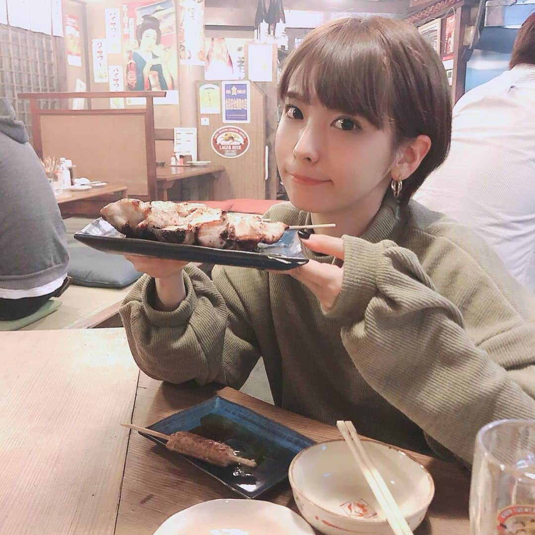 木下ひなこさんのインスタグラム写真 - (木下ひなこInstagram)「ほろ酔い🥳 . . メンバーと栃木に来ていますっ👶💓 #とり安 という居酒屋さんにお邪魔したのですが 店員さんも すごく親切でステキなお店でした👏 . . #居酒屋 #ほろ酔い #栃木 #やきとり #おでん」11月9日 0時39分 - hinako_0525