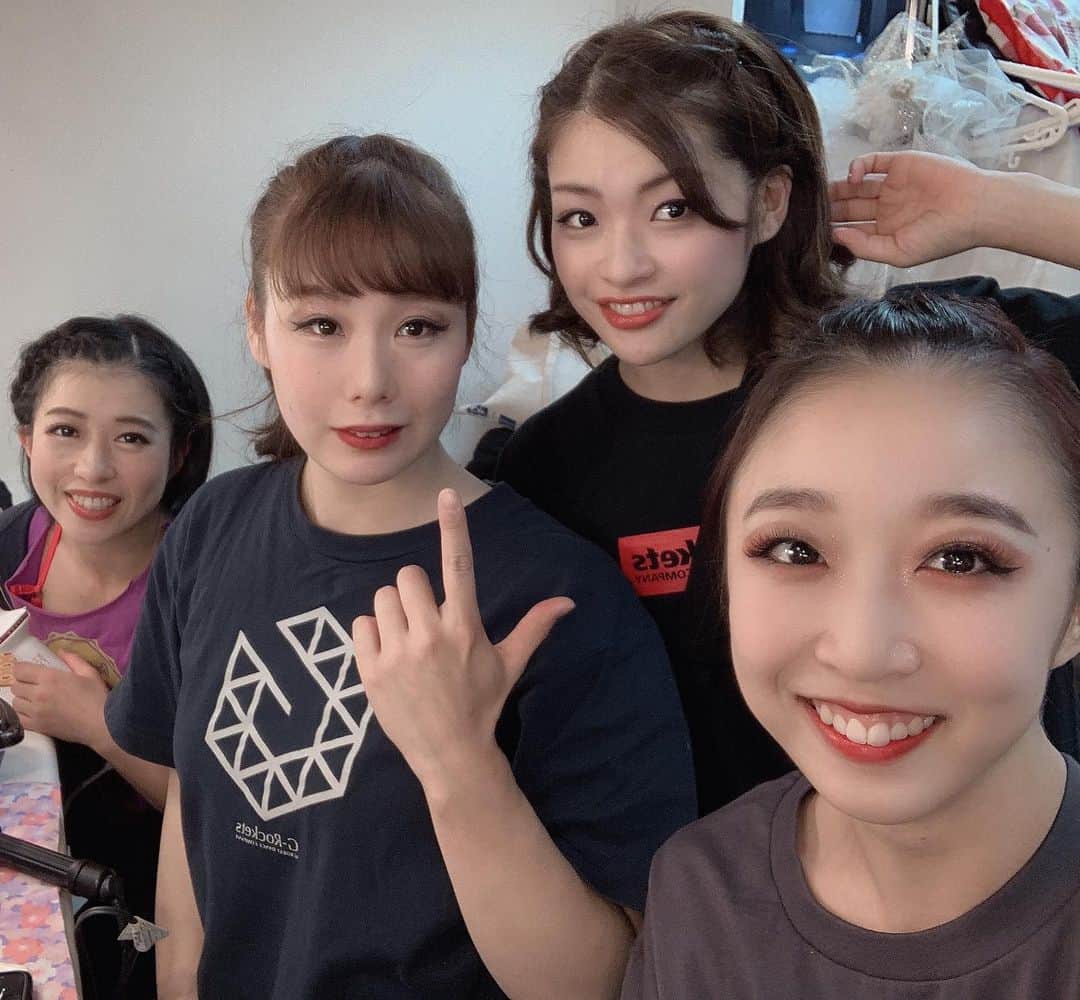 知念紗耶のインスタグラム：「いよいよ💖 やるべき事をしっかりと！お客様に楽しんで頂けるよう頑張ります☺️ #grockets #KAGUYA」