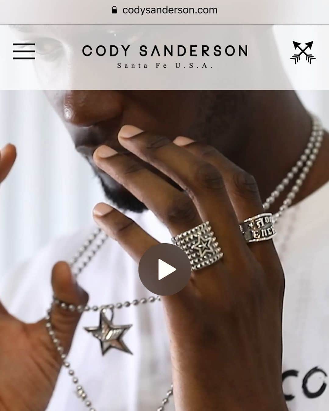 コディ サンダーソンのインスタグラム：「ONLINE SHOP IS NOW AVAILABLE ✅ #codysanderson」