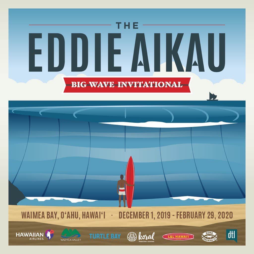 ケリー・スレーターのインスタグラム：「🙏🏽 for ‘The Invite’, Aikau Family. Watching videos of Denton Miyamura win the first one at Sunset, @brock.little set the bar as a teenager in those early events while Clyde Aikau and Keone Downing took home the wins, getting that first invite in the mail in the early 90’s, seeing Marvin go left, being in disbelief when @darrylfleavirostko jumped from the lip of a 25 footer in my heat the year Bruce won cause he backed out of the set before that one, seeing friends @rcj6666, @n04hj, @bruceirons, @gerglong, @john_john_florence take home the prize, etc etc. The Eddie will always be the standard bearer for big wave events cause it’s the one event the world stops to watch everyone sending it for their friends who’ve passed on. So here’s to channeling their spirits and enjoying a few waves for all our lifelong heroes. 🙌🏽」