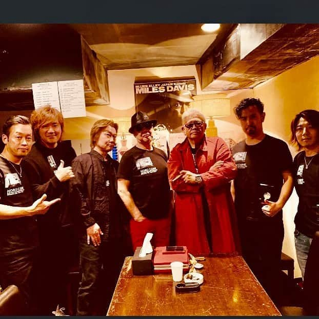 斎藤ノブさんのインスタグラム写真 - (斎藤ノブInstagram)「#nobucaine #斉藤ノヴ #村上ポンタ秀一 #重実徹 #福原将宣 #川崎哲平 #宮崎裕介 #山内陽一郎 #11月6日 #無事終了 #thankyou #今日から京都2days」11月9日 10時21分 - nobu.saito