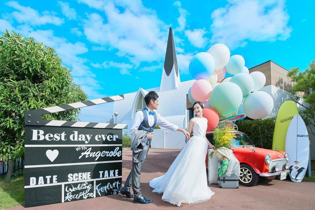 アンジェローブ 名古屋 結婚式場のインスタグラム