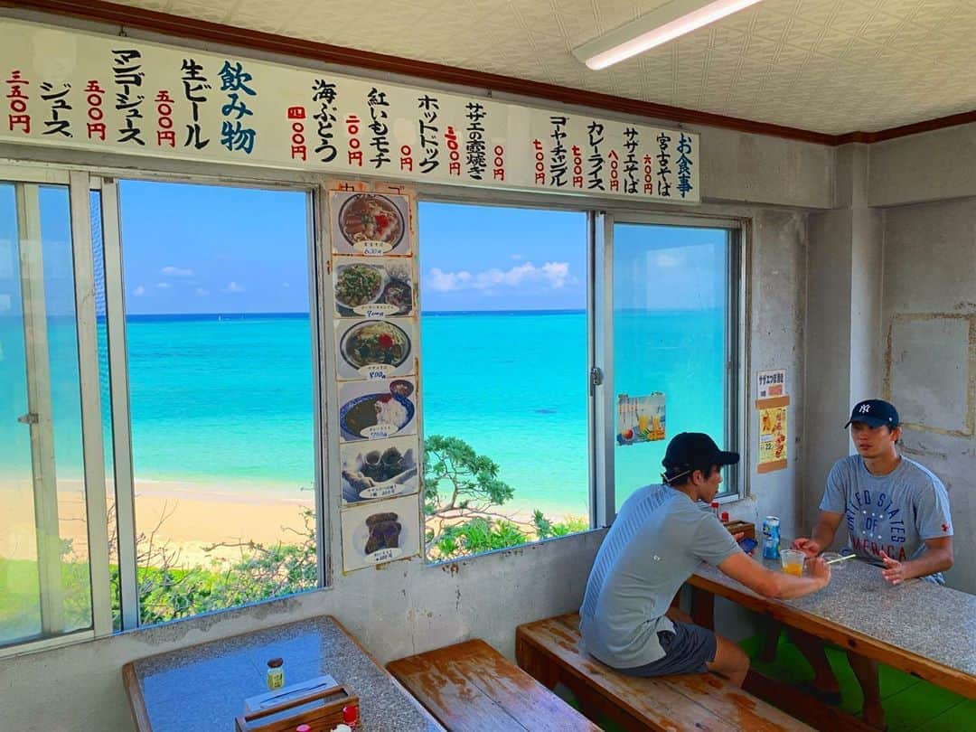 乙黒拓斗のインスタグラム：「また行きたひ宮古島🏝 これはマンゴージュース🍹  2019.10.4」