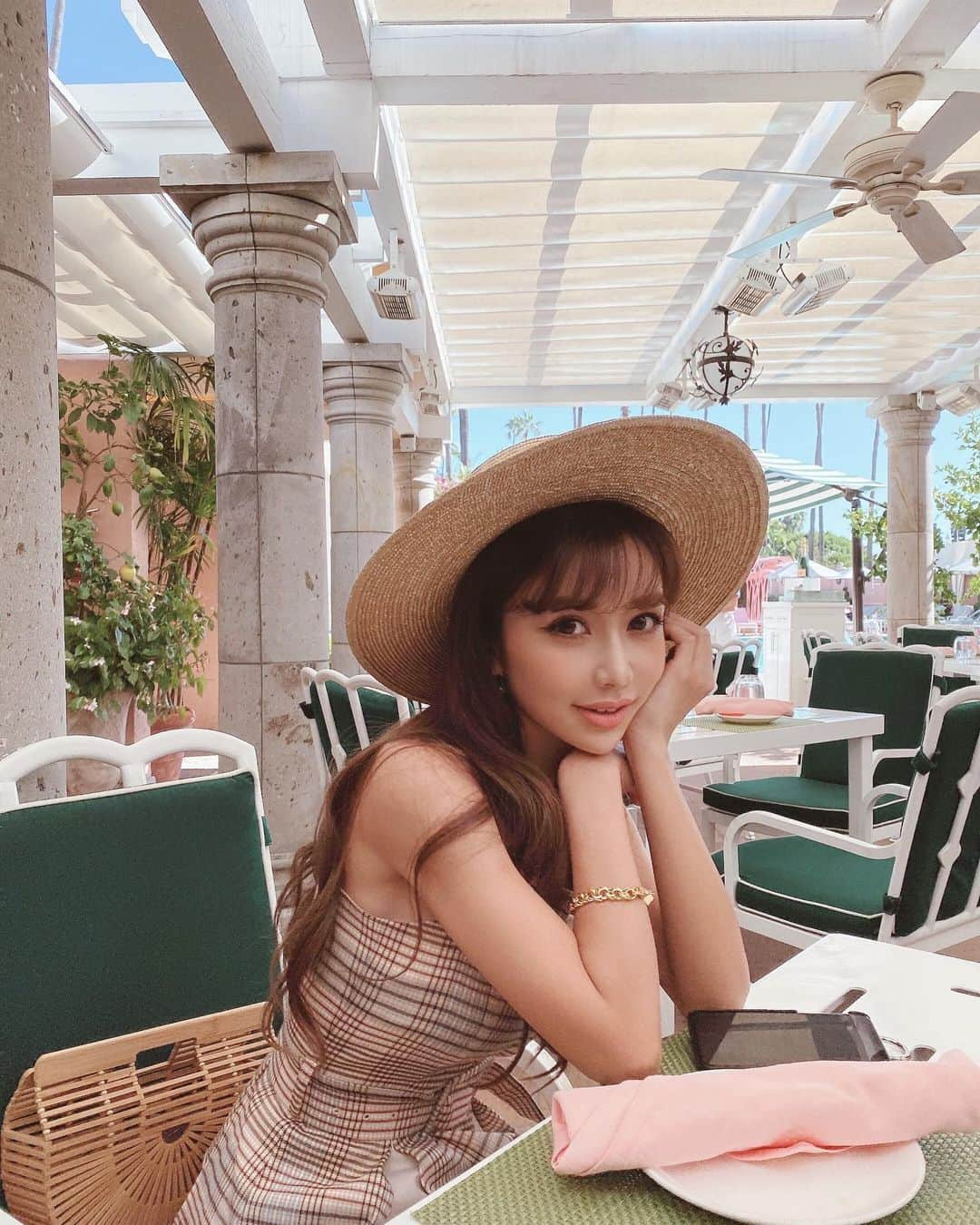 梯真奈美さんのインスタグラム写真 - (梯真奈美Instagram)「💘💘💘 #lunch #la #losangeles #beverlyhills #ビバリーヒルズホテル #eimy #eimyistoire」11月9日 16時34分 - official_manami