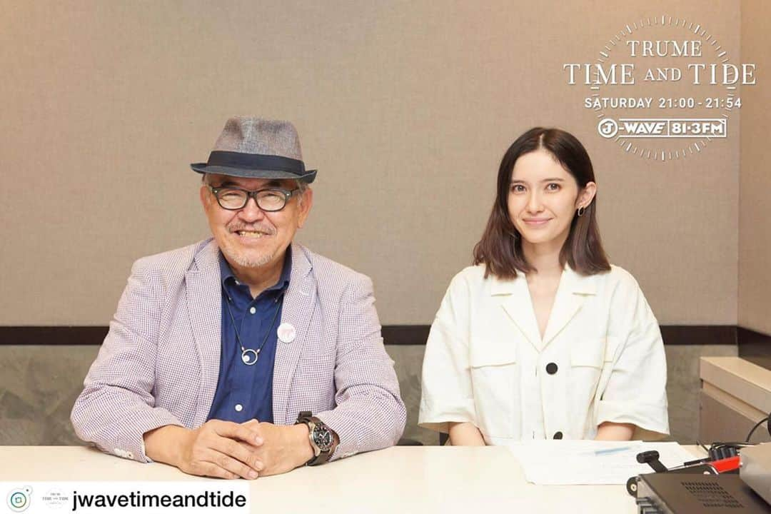 市川紗椰（ファンアカウント）さんのインスタグラム写真 - (市川紗椰（ファンアカウント）Instagram)「「TRUME TIME AND TIDE」 今夜のゲストは タベアルキスト、「味の手帖」取締役編集顧問のマッキー牧元さん🍽🍚🥓🥗 ・ 立ち食いそばから割烹、フレンチからエスニック、スイーツから居酒屋まで、 全国を飲み・食べ歩き、さまざまなメディアにコラムを書いている マッキーさん。 「味覚の秋」も深まってきたタイミングということで、 マッキーさんに、「最近気になるおいしいもの」について そしてマッキーさんの過去・現在・未来について迫ります。  #jwave #TAT813 #市川紗椰 #trume #EPSON #土曜日夜9時スタート #タベアルキスト #味の手帖 #マッキー牧元 #グルメ #食 #和食 #フレンチ #洋食 #中華 #居酒屋 #スイーツ #食べ歩き #リスナー #メール #紹介 #市川への質問募集中‼️ #radikoで聞けるよ📱」11月9日 22時20分 - saya_ichikawa_photo