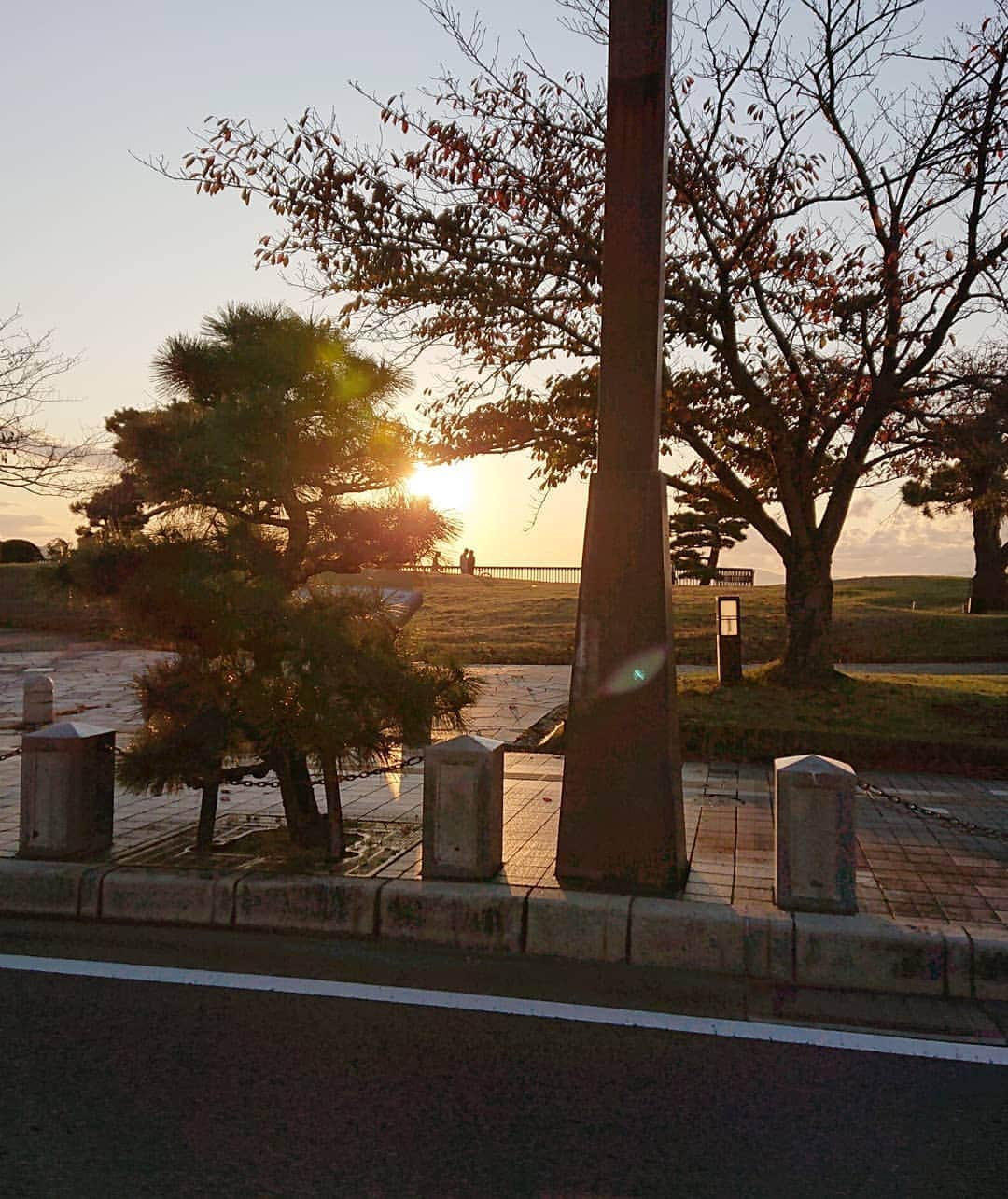 大林素子さんのインスタグラム写真 - (大林素子Instagram)「島根県春高バレー代表決定戦 明日！ろんぢんさんにて、決起集会 頑張って愛と思いを込めて伝えます 宍道湖の夕陽  Tシャツは、たむけん・方正さんのイベント、大阪パフェの✨」11月9日 22時39分 - m.oobayashi