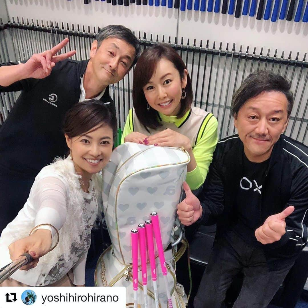 吉田玲奈さんのインスタグラム写真 - (吉田玲奈Instagram)「楽しい時間でした🤣 ありがとうございました❣️ #Repost @yoshihirohirano with @get_repost ・・・ 【ゴルフ大好き女子】 ゴルフ大好き女子の、宮崎宣子アナと吉田玲奈アナがクールクラブスに来店🏌️‍♂️ ・ 玲奈さんはウエッジの調整、宣子さんはグリップ交換😃 ・ トークは色んなネタ満載でしたー‼️ ・ #スイング碑文谷  #クールクラブス  #coolclubs  #ゴルフ女子 #elitegrips  #tourg #callaway」11月9日 22時55分 - reina.yoshida.ciel.1218