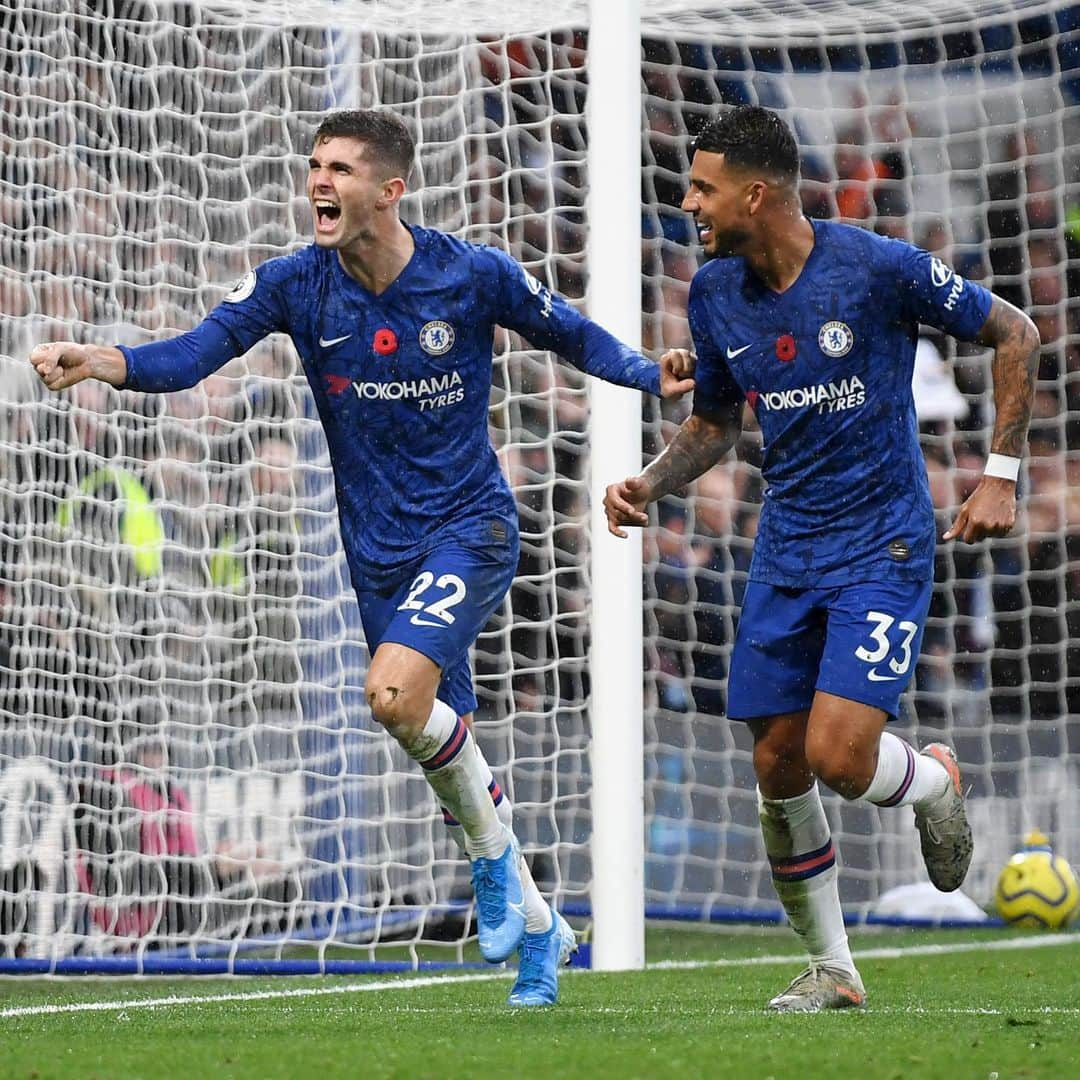 チェルシーFCさんのインスタグラム写真 - (チェルシーFCInstagram)「@cmpulisic heads home! 2-0 Chelsea! 🔥🇺🇸 #CFC #Chelsea」11月9日 23時17分 - chelseafc