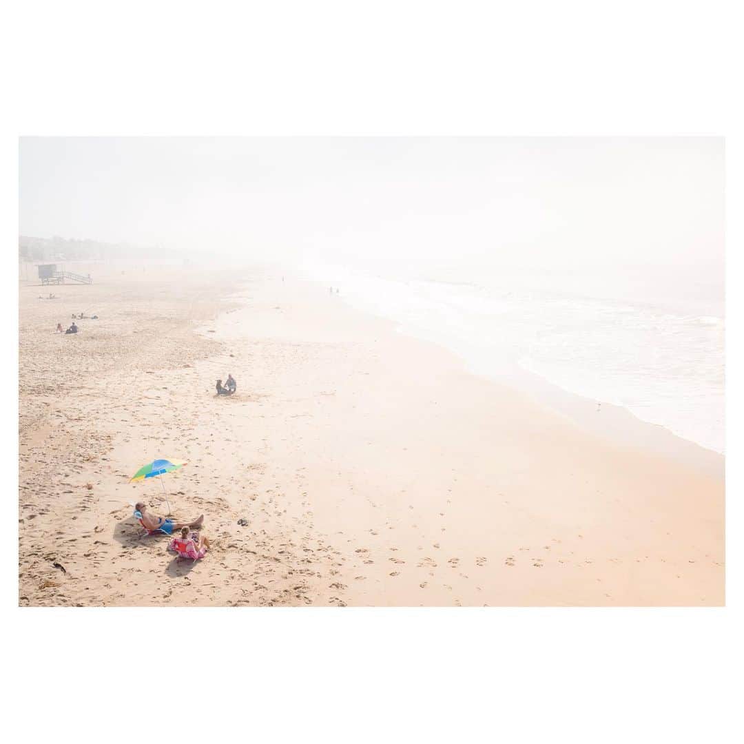 Pete Halvorsenのインスタグラム：「💨🏖 when the coastal fog moves in but you were committed to this being a beach day.」