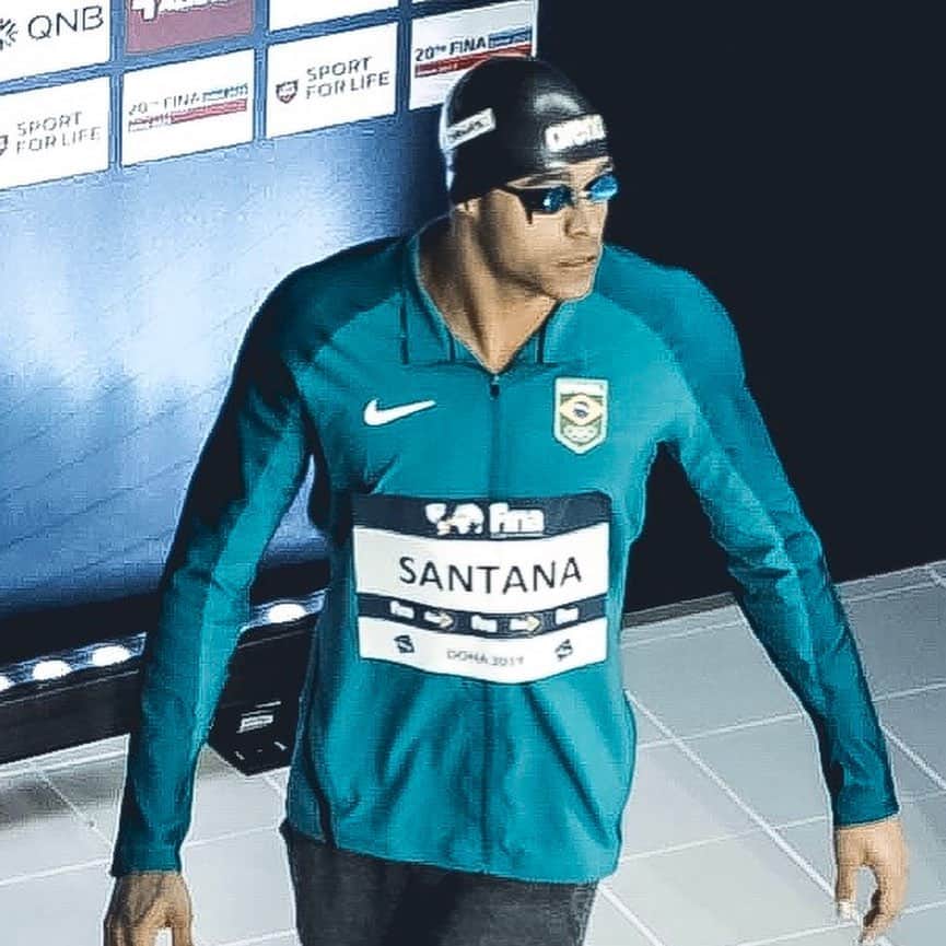 のインスタグラム：「In love with Doha and all the people who gave me a big support this week. Lots to learn from this meet but some big improvements we’ve done here. Thanks @qatarswimming for the hospitality! Hope to be back soon! 🤙🏽」