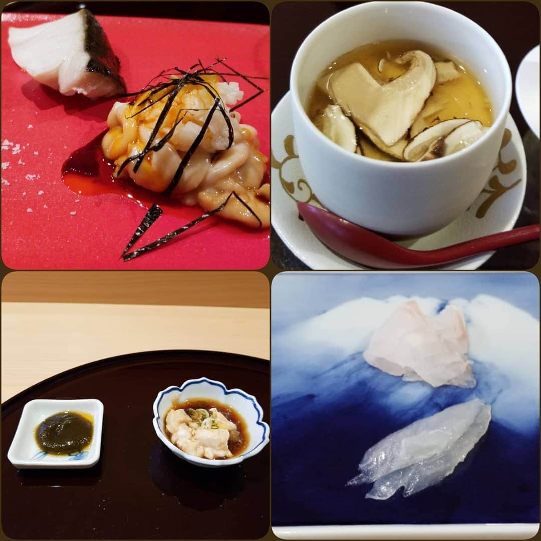 今堀恵理さんのインスタグラム写真 - (今堀恵理Instagram)「鮨の名店「鮨 さえ㐂（き）」がプロデュース日本初の船内のカウンターで鮨が楽しめる船『楼船 さえ㐂（ろうせん さえき）』@rousen.saeki に行ってきました  カウンターで鮨を食べる為だけに作られた「鮨船」なんです。 8席のみ17時～、19時45分～　の2回、土日はランチもされてます  大阪ベイエリアの景色をパノラマで楽しめるよう 周遊時間は約2時間30分。 サンセットも美しい✨  中央卸売市場前港を発着地とし、海遊館の観覧車、みなと大橋、天保山大橋など、大阪ベイエリアの景色をクルージング  大阪１予約の取れないと言われて た、さえ㐂の味を食べれます 久々のこのシャリ😍好き💕やっと久々に食べれた まぐろ、雲丹もさえ㐂の味だ！  松茸の茶碗蒸し、五島列島の5日昆布締めクエ、つぶ貝しょうゆ焼き、鯖のぼうずし、銀だら、松葉蟹、青森県205キロの三厩マグロ、明石真だこ、北海道のうにとすじこ丼、千葉の煮蛤、などなど 美味しかったし船で食べたのも楽しかったです  予約は電話番号非公開だからネットで  この日のブラウスは @17kg_official のです  #鮨船 #楼船さえ㐂 #三厩マグロ #雲丹丼　#鮨　#sushi #大阪グルメ　#さえ㐂　#赤酢　#今堀恵理　#芦屋セレブ　#グルメ女子　#sunset」11月10日 14時22分 - eriimahori